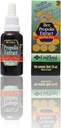 Propolis d'abeilles vertes brésiliennes Uniflora – 60 Brix – Extrait liquide sans alcool – Arôme de menthe – 30ml