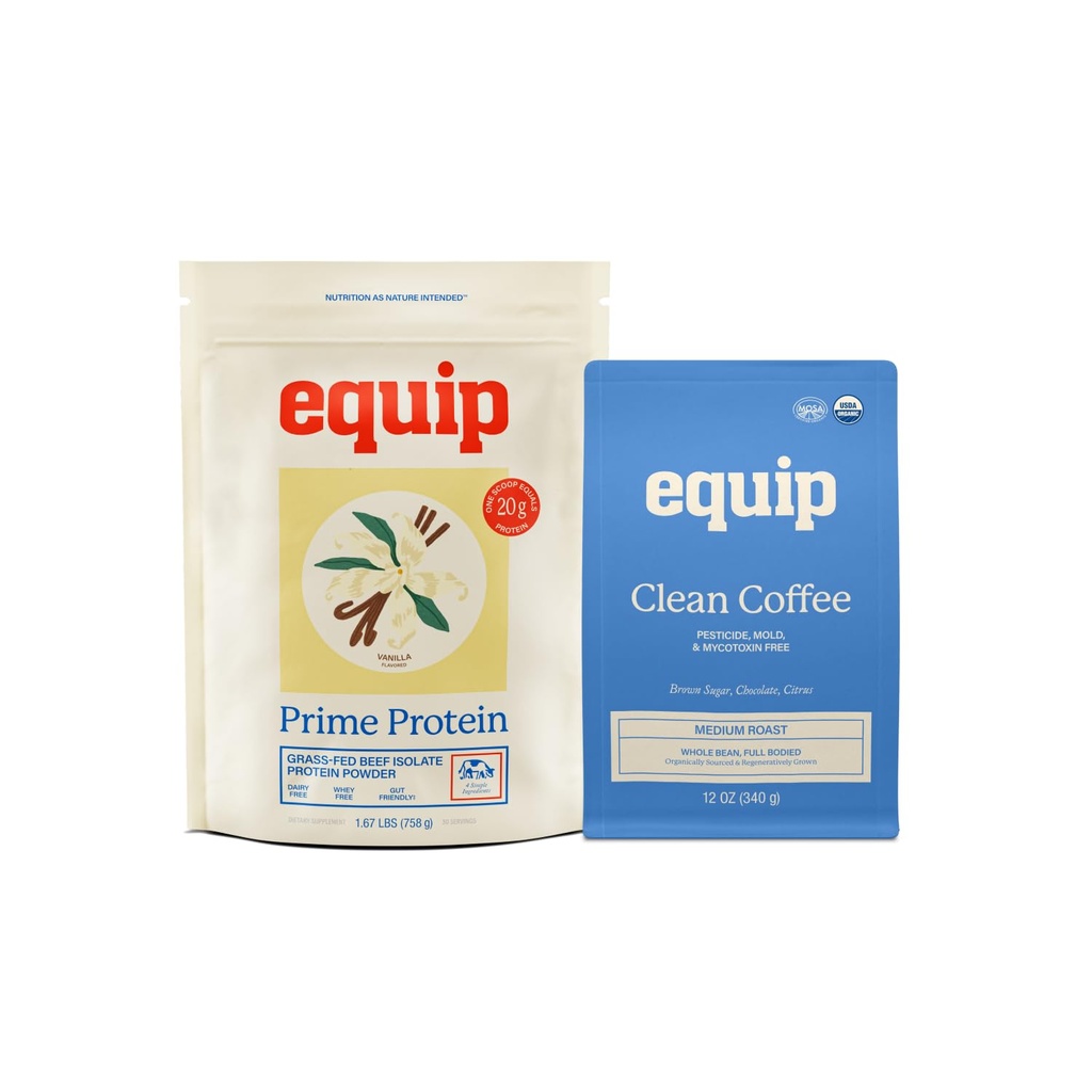 Équipement Aliments Premier Protéine Poudre Vanille et Or Standard Café propre
