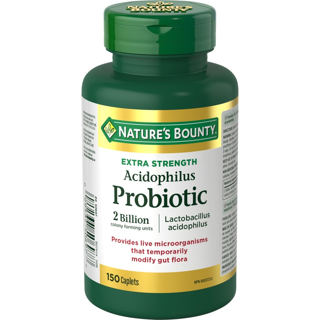 Nature's Bounty Acidophilus Probiotique 2 Million, 150 caplets