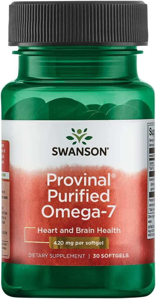 Swanson Provinal purifié Oméga-7 30 gels