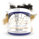 Nootropics Depot Lions Mane Mushroom Powder | 8:1 Whole Fruiting Body Dual Extract | 30 Grammi | Hericium erinaceus | Brain Health Supplement | Neuroprotective + Boosts Mood | Supports Immune Health