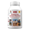 ANDREW LESSMAN Essential Amino Protein 180 Capsules - Source de protéines hautement biodisponibles avec acides aminés essentiels et ramifiés. Soutient la structure et la fonction des organes clés et des tissus.