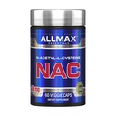 ALLMAX NAC - 60 Capsules Veggie - Immuni Support et Protection Radicale Gratuite - 60 Servants
