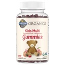 Garten des Lebens Bio-Kinder-Gummi-Vitamine - Frucht - Zertifizierte Bio, Non-GMO & Vegan Komplette Kinder-Multi - B12, C & D3 - Gluten, Soja & Molke Free, 120 Echte Frucht Kaugummis