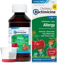 Bactimicine pour enfants Liquide - Médecine pour enfants - 6 ans et plus - Saveur de cerise douce - 4 Fl OZ