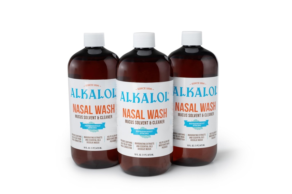 Alkalol Lösung Original Nasal Wash, 16 fl oz (Pack von 3)