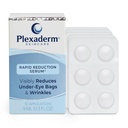 Plexaderm Rapid Reduction Eye Serum - Verringert sichtbar Under-Eye Taschen, Falten, Dark Circles, Fine Lines & Crow's Feet Sofort, Anti Aging Faltenentferner für Gesicht, 30 Single Use Pods