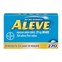 Aleve Caplets, Naproxen Sodium 220 mg (NSAID), Schmerzlinderung/Fever Reducer, #1 Orthopedic Surgeon Empfohlen, 270 Zähler
