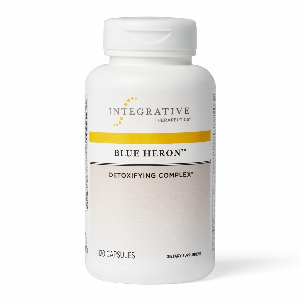 Integrative Therapeutics Blue Heron - Supplemento Digestivo che supporta la funzione Colon e il supporto Gastrointestinale* - Dairy-Free - 120 Capsule (20 Serve)