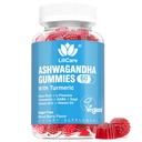 Ashwagandha Gummies, 2000mg Organic Ashwa Root Extract Supplemento per le donne e gli uomini - 60 Conte - Ashwagandha Blend Gummies Integratori di combinazione