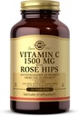 Solgar Vitamin C 1500 mg mit Rose HIPS, 90 Tabletten - Antioxidant & Immununterstützung - Gesamtgesundheit - Unterstützt gesunde Haut & Gelenke - Non-GMO, Vegan, Glutenfrei, Dairy Free, Kosher - 90 Servierungen