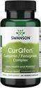 Swanson à libération contrôlée Curqfen Curcumin/Fenugrec Complex 60 gélules