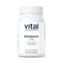 Vital Nutrients Melatonin 10mg | Vegan | Supplemento di sonno per sostenere il ciclo naturale di sonno del corpo* | Gluten, Latticini, Soia Free | 60 capsule