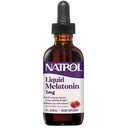 Natrol Liquid Melatonin 1 mg, Adulto Melatonin Supplemento a Autunno Asleep più veloce e rimanere Asleep più a lungo, Sveglia rinfrescato, 2 FL OZ Berry-Flavored Liquid, 15 Servings