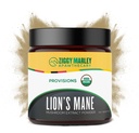 Leoni Organici Mushroom Polvere per cani e gatti – Cognizione di supporto – USDA Organic Fruiting Body Extract, 45 Servings in un vaso Resealable