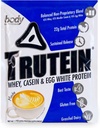 Polvere di proteine: 45% Whey, 45% Casein, 10% Egg White, Gluten-Free, Basso Sodio, Polvere di proteine di siero di erba Fed, Gym Supplement & Breakfast Shake, Mocha, 34g Sample