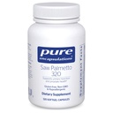 Encapsulations pures Palmetto de scie 320 - Acides gras et autres nutriments essentiels pour soutenir le métabolisme et la fonction urinaire - avec extrait de Palmetto de scie - 120 Capsules Softgel