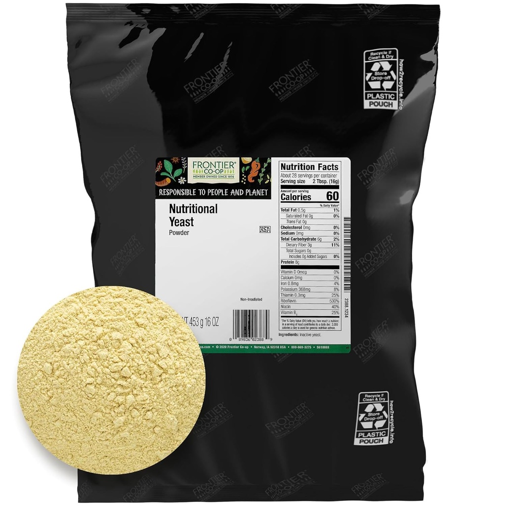 Lievito nutrizionale della polvere coop anteriore 1lb