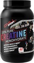 GMU SPORT - 100% poudre monohydratée de créatine pure pour les hommes et les femmes - poudre de créatine pure pour la croissance musculaire, l'amélioration de la performance et l'augmentation de la force - supplément de créatine - sans saveur