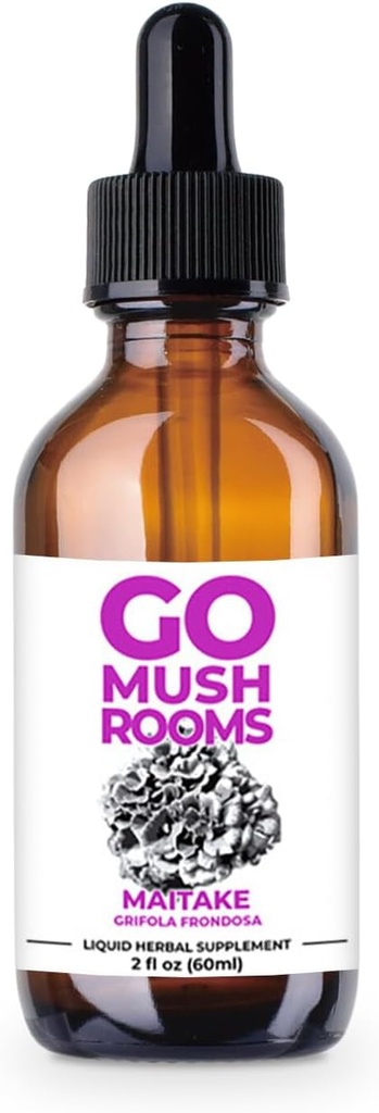 Maitake Pilz-Tinktur-Ergänzung für erneuerte Unterstützung- 2 fl oz (60 Servierungen)*