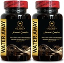 WASSER AWAY - Fast Acting Bloating Relief, Wasser Pillen Wasserretention, diuretische Pillen für Wasserretention, diuretische Wasser Pillen, flüssige Pillen für Wasserretention - 2 Flaschen
