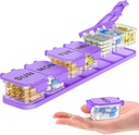 Extra Large Weekly Pill Organizer - Impermeabile 7-Day Pill Box, Portable Vitamin & Supplement Case, Facile da aprire Design, Ideale per il viaggio e la gestione quotidiana dei farmaci