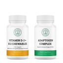 Adaptogen Complex & Vitamin D3+K2 Chewables