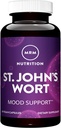 MRM Nutrition St. John’s Wort | 0.3% Hypericin 450mg | Stimmung + Wohlbefinden Unterstützung | Glutenfrei + Vegan | 60 Kapseln