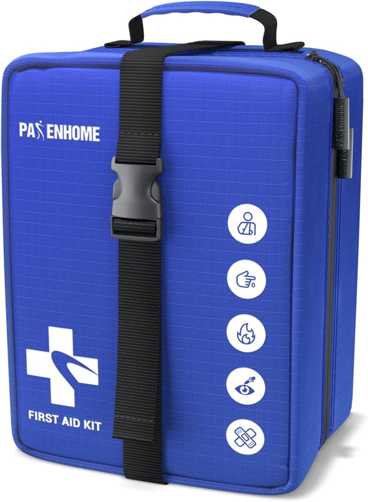 Professional 506 PCS First Aid Kit – 4-in-1 Detachable Emergency Medical Kit für Zuhause, Auto, Reisen, Camping, Wandern, Arbeitsplatz, Fahrzeug und Outdoor, Große Erste Hilfe Kit Überleben