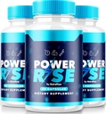 (3 Pack) Rise di potere per gli uomini, PowerRise ufficiale per le pillole degli uomini, tutto il supporto maschile naturale per le prestazioni di picco e la salute generale, Riser di potere Premium En Capsulas Pastillas Review (180 capsule)