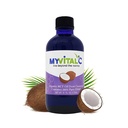 MyVitalC Organic MCT Öl Kokosnuss abgeleitet - Pure ESS60 Antioxidante Ergänzung - für Anti-Aging, Oxidation, Langlebigkeit, Schlaf, Mehr Energie - 120ML