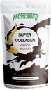 Frischgetrocknete Collagen Peptide & ChocoBanana Pulver – Unterstützt Haare, Haut, Nägel, Knochen & Gelenke – Typ I & III Grass-Fed Collagen + Probiotics – Schokolade Banana Cinnamon Flavor – 10 Servierungen, 6 Unze