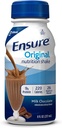 Ensure Original Nutrition Shake with 9 Grams of Protein, Meal Replacement Shakes, Milk Chocolate, 8 fl oz (Pack of 16)