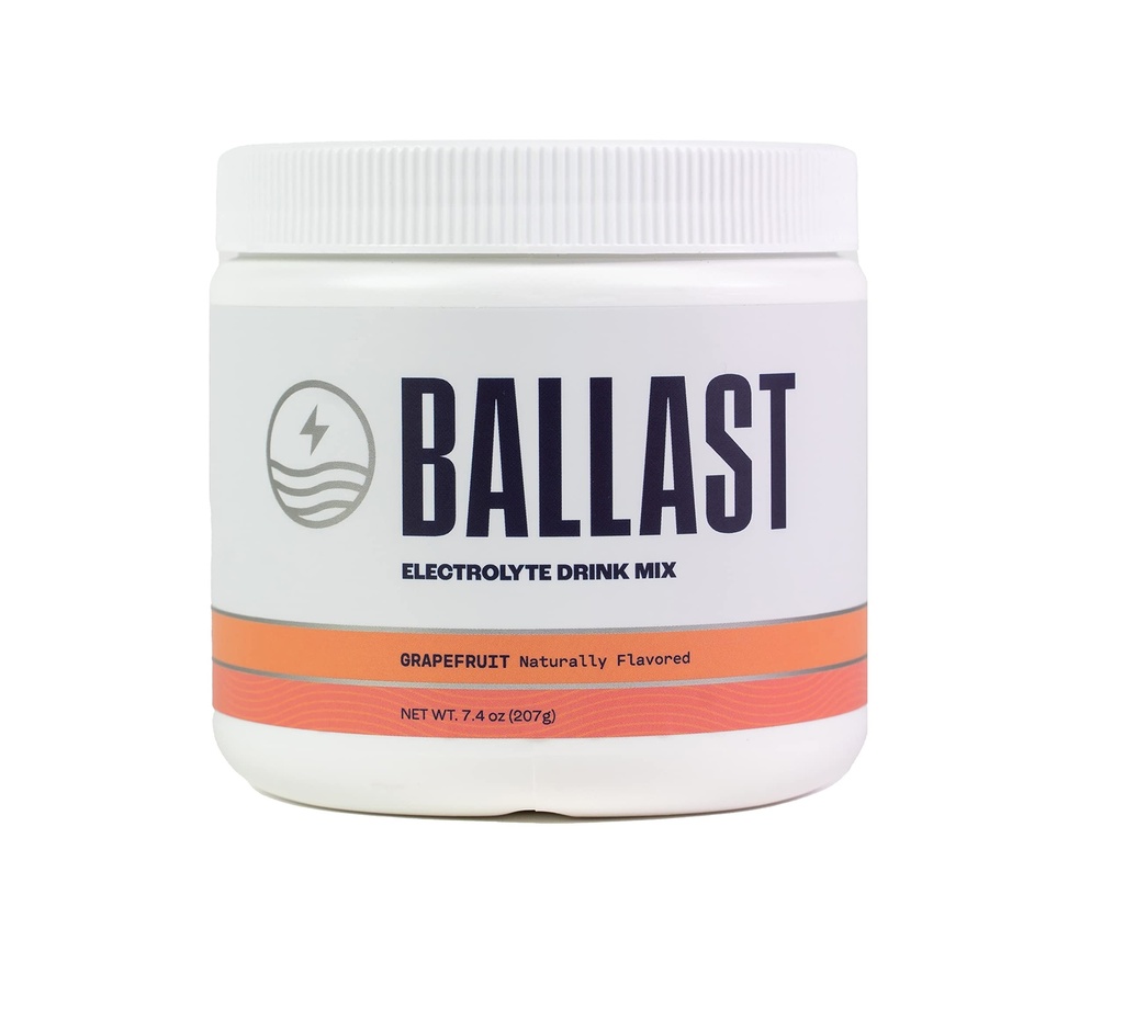 Ballast Zero-Sugar Electrolytes - Pompelmo - Polvere di idratazione | Keto & Paleo Friendly | Liquid Daily IV per una rapida riidratazione | Element Electrolytes Magnesium, Sodium e Potassium | 30 Servings