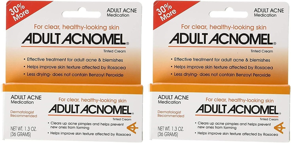 Adulto Acnomel farmaci da 1,3 Oz (Pack of 2)