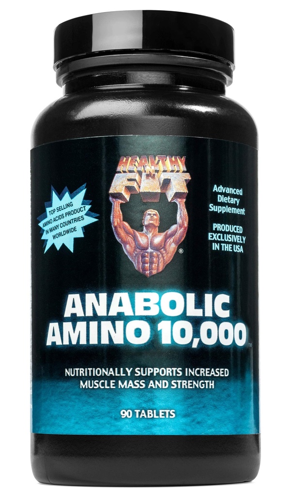 Gesunde 'n Fit Anabolic Amino 10.000, 90 Tabletten, Flasche