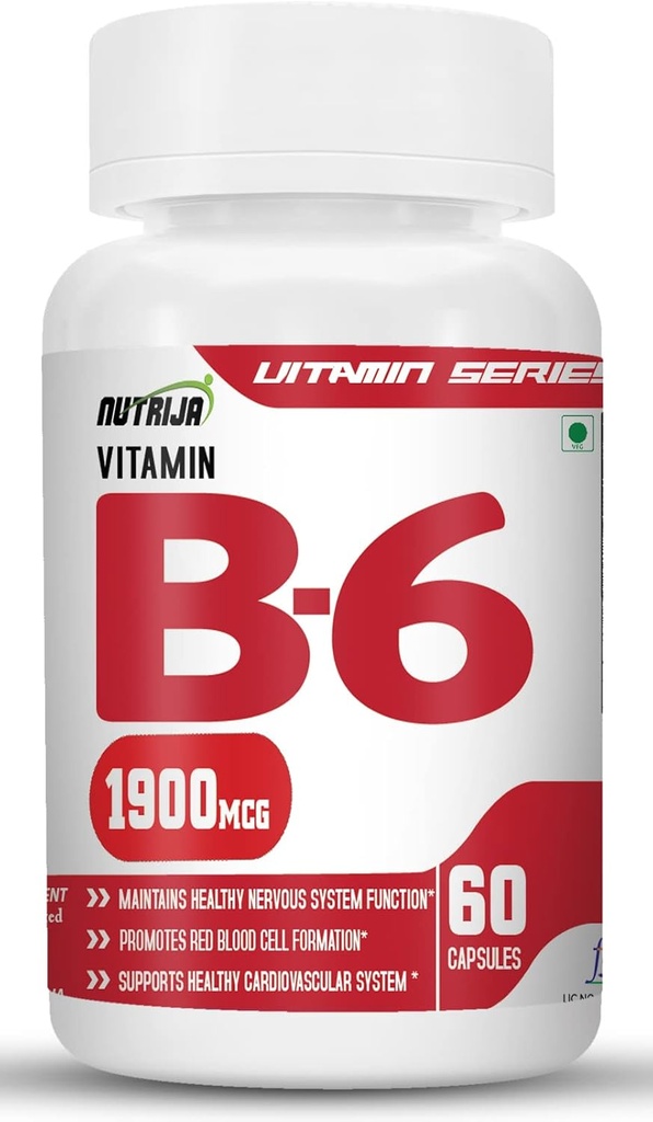 Capsules de vitamine B6 (120 Capsules)