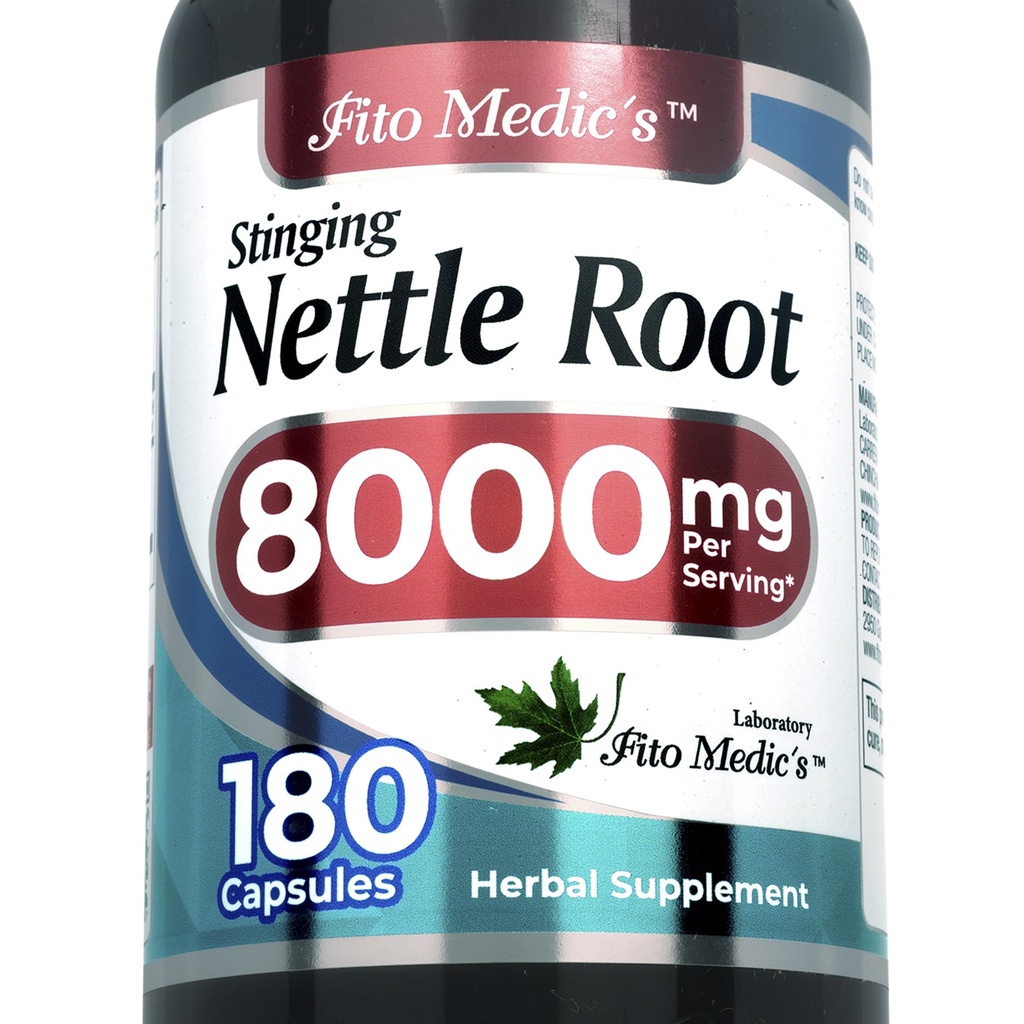 FITO MEDIC'S Lab - Sting Nettle Root, 180 capsules - stinging Nettle - Pure Extract, ortiga.