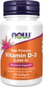 Jetzt Lebensmittel, Vitamin D3 2000Iu (Softgels)