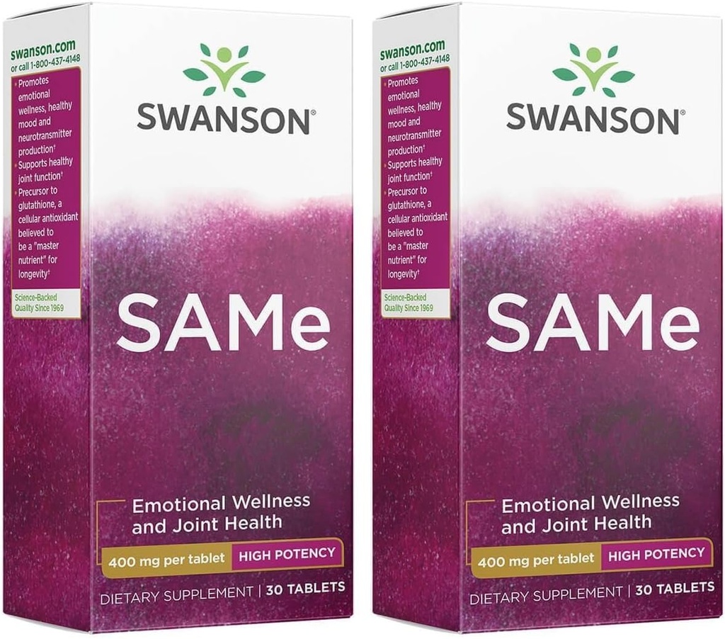 Swanson - Hohe Potenz 400 mg 30 Tabs (2 Pack)