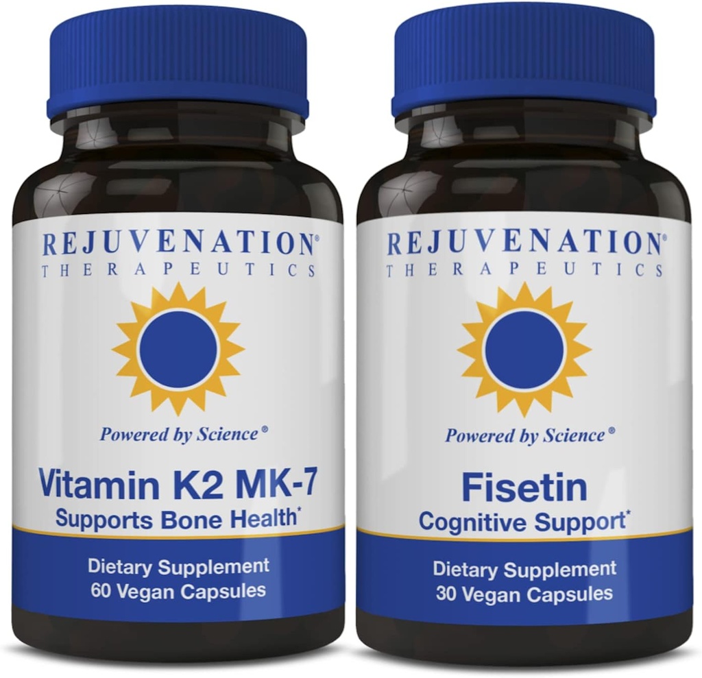 Verjüngungstherapie Vitamin K2 + Fisetin Value Pack