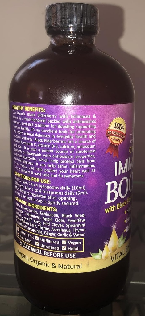 Booster d'immunité biologique essentiel Palais 16 oz