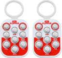 Pill Popper - Tracker Dose Dose per il Medico di Memoria (2 Pack)