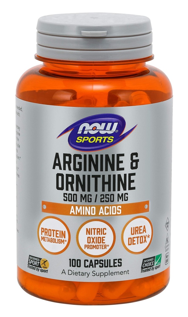 Jetzt Lebensmittel Arginine Ornithine 100 Caps