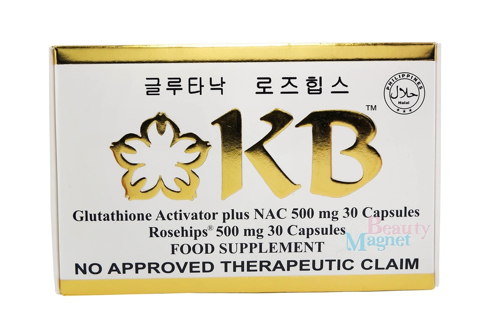 KB Kyusoku Bihaku glutathion peau blanchissant complément alimentaire