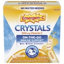 Cristalli Emergen-C, On-the-Go Emergen-C Immune Support Supplemento con Vitamina C, Vitamine B, Zinco e Manganese, Vitalità Arancione - 56 Stick Pack