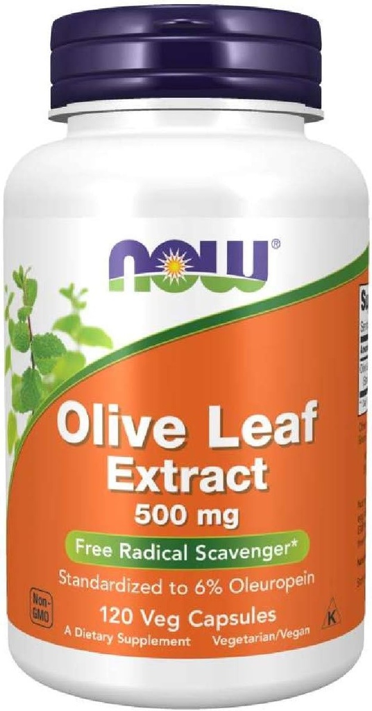 Jetzt Lebensmittel Olivenblatt Extrakt 500 Mg, 120 CT