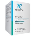 XYMOGEN ATP Ignite Revitalizing Energy Drink Powder - Unterstützt Elektrolyt-Ersatz + ATP Biosynthese mit Antioxidantien, Aminos, Vitamine, Elektrolyte + 95mg Koffein (30 gemischte Berry Stick Packs)