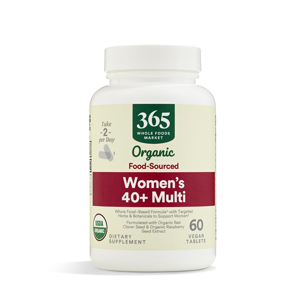 365 by Whole Foods Market, Vitamina Multi Womens 40 Plus Food Cultured, 60 Count