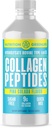 Collagène Peptides Hydrolysé liquide concentré 9000mg Cheveux, peau, Nail Supplément de santé sans sucre